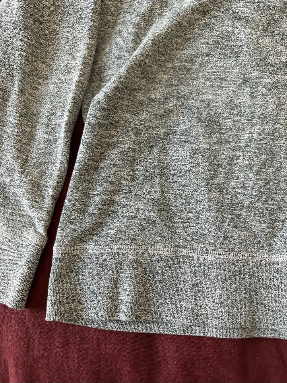 The North Face Men's Heather Gray Crewneck Sweatshirt